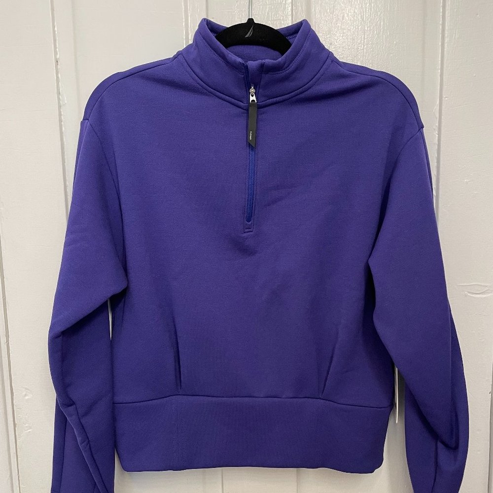 NWT Athleta Altitude Polartec 1/2 Zip Sweatshirt Size S NWT
